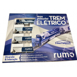 KIT MEU PRIMEIRO TREM ELÉTRICO TREM DE CARGA RUMO FRATESCHI FRA 6526